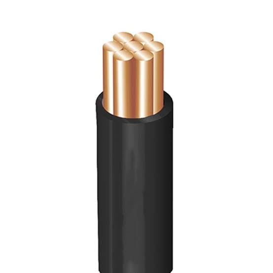 10mm Building Wire Red/Black - 5 Meters